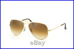 Lunettes de Soleil ray ban 3025 001/51 58-14 Aviator Sunglasses
