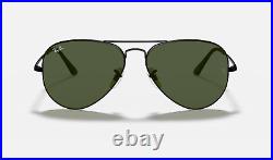 Lunettes de Soleil ray ban RB 3689 9148 31 55 Small Aviator Black 3025 914831