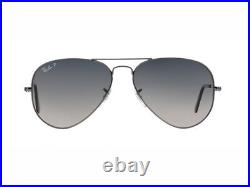 Lunettes de soleil Ray Ban RB3025 AVIATEUR LARGE METAL 004/78 verre polarisé