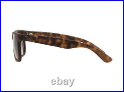 Lunettes de soleil Ray Ban havana RB4165 JUSTIN brun gradué 710/13