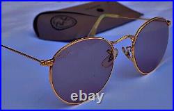 Lunettes de soleil Vintage Ray Ban B&L U. S. A. John Lennon Sunglasses gold plated