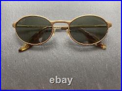 Lunettes de soleil ovales vintage B&L Ray-Ban W2981 Highstreet tortue Bausch