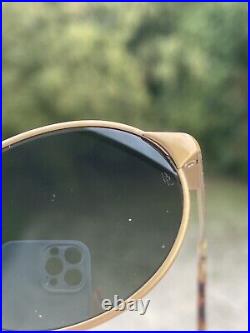 Lunettes de soleil ovales vintage B&L Ray-Ban W2981 Highstreet tortue Bausch