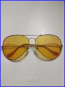 Lunettes de soleil ray ban vintage homme Modèle B&L AMBERMATIC (tous temps)