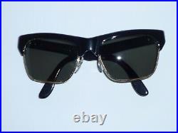 Lunettes ray ban w0922 genre club master extre large vintage 80's. Verres neuf