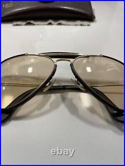 Lunettes solaires RAY BAN Leathers Bausch lom Années 80' 1986 Vintage Collection