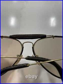 Lunettes solaires RAY BAN Leathers Bausch lom Années 80' 1986 Vintage Collection