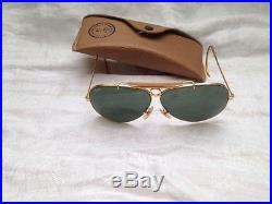 Lunettes solaires RAY BAN sunglasses BAUSCH & LOMB shooter aviator Changeables