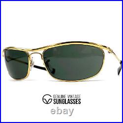 NOS vintage RAY-BAN / BAUSCH & LOMB OLYMPIAN I DLX sunglasses USA 90s Gold