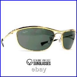 NOS vintage RAY-BAN / BAUSCH & LOMB OLYMPIAN I DLX sunglasses USA 90s Gold