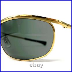 NOS vintage RAY-BAN / BAUSCH & LOMB OLYMPIAN I DLX sunglasses USA 90s Gold