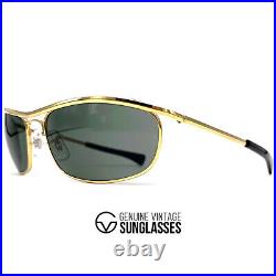 NOS vintage RAY-BAN / BAUSCH & LOMB OLYMPIAN I DLX sunglasses USA 90s Gold