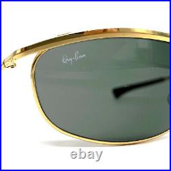 NOS vintage RAY-BAN / BAUSCH & LOMB OLYMPIAN I DLX sunglasses USA 90s Gold