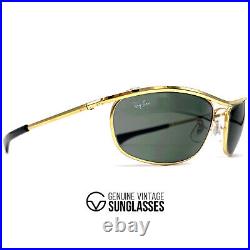 NOS vintage RAY-BAN / BAUSCH & LOMB OLYMPIAN I DLX sunglasses USA 90s Gold