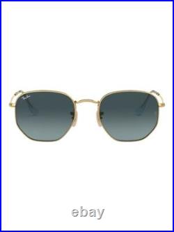 Neuf Lunettes de Soleil Marque Ray-Ban Modèle 3548N Couleur Or Len Vert