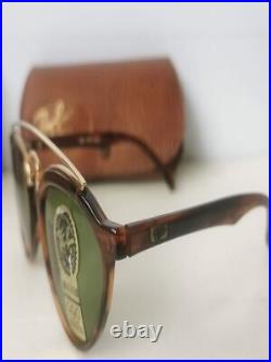 Objectifs combinés vintage B&L Ray Ban Gatsbty maquette tortue W1531