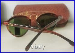 Objectifs combinés vintage B&L Ray Ban Gatsbty maquette tortue W1531