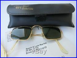 RARES RAY BAN Bausch&lomb vintage W0982 Arista plaqué or classique collection