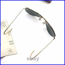 RAY BAN 58mm Aviator Deep Groove Shooter Bausch & Lomb made in USA vintage