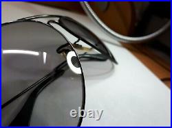 RAY BAN AVIATOR LARGE 62/14 PHOTOCHROMIQUE WITH CHANGEABLE LENSES 80's