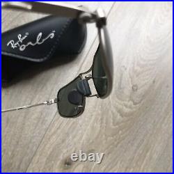 RAY-BAN Orbs Rectangle B&L made in USA vintage W2737