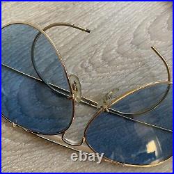 RAY-BAN Outdoorsman Shooter 62mm Blue Changeables AVIATOR USA BAUSCH AND LOMB