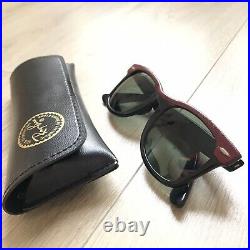 RAY BAN WAYFARER 5022 Leathers Bausch & Lomb made in USA vintage