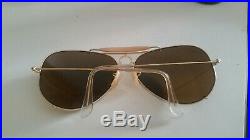 Rare lunette ray ban vintage for driving usa baush and lomb