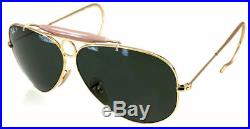 Ray Ban 3138 62 Shooter Or Or Barre Frisé Remix 58 G15 Vert Polarized