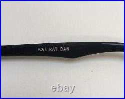 Ray Ban B&L Gatsby Style 5 W0936 Noir Or Vintage Bausch Lomb USA 80s