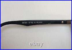 Ray Ban B&L Gatsby Style 5 W0936 Noir Or Vintage Bausch Lomb USA 80s