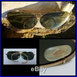 Ray Ban B&L Shooting glasses- Bullet Hole Decot G15 1960's USA