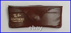 Ray Ban Bausch & Lomb Aviator Leathers Vintage 58 14 B&L USA