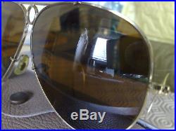 Ray Ban Bausch&Lomb Aviator Shooter USA vintage B15BL lenses excellent condition