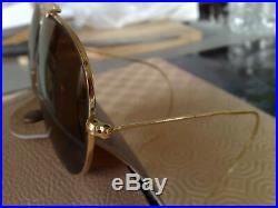 Ray Ban Bausch&Lomb Aviator Shooter USA vintage B15BL lenses excellent condition