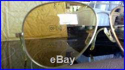 Ray Ban Bausch&Lomb Aviator classic 6214 vintage sunglasses ambermatic lenses
