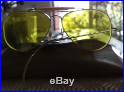Ray Ban Bausch&Lomb Aviator outdoors'man vtg sunglasses 5814 Kalichrome lenses