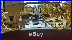Ray-Ban Bausch&Lomb aviator ODM vintage sunglasses 5814 ambermatic lenses