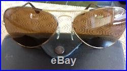 Ray Ban Bausch&Lomb vintage USA Aviator classic Tortuga 5814 B15 BL lenses