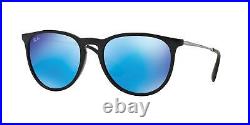 Ray-Ban ERIKA RB 4171 unisexe Lunettes de Soleil BLACK/BLUE 54/18/145