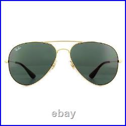 Ray-Ban Lunettes de Soleil 3558 001/71 or Vert G-15