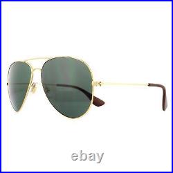 Ray-Ban Lunettes de Soleil 3558 001/71 or Vert G-15