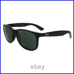 Ray-Ban Lunettes de Soleil Andy 4202 606971 Noir Mat Vert