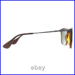 Ray-Ban Lunettes de Soleil Chris 4187 710/71 Tortue & Gunmetal Vert