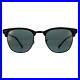 Ray-Ban-Lunettes-de-Soleil-Clubmaster-Metal-RB3716-186-R5-Noir-Mat-Gris-01-du