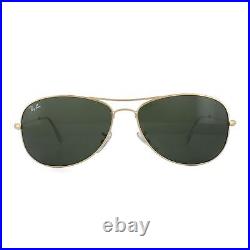 Ray-Ban Lunettes de Soleil Cockpit 3362 001 or Vert Grand 59mm