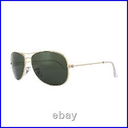 Ray-Ban Lunettes de Soleil Cockpit 3362 001 or Vert Grand 59mm