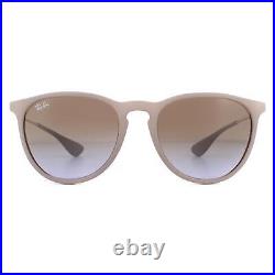 Ray-Ban Lunettes de Soleil Erika 4171 600068 Foncé Caoutchouc Sable Dégradé Brun