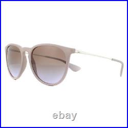 Ray-Ban Lunettes de Soleil Erika 4171 600068 Foncé Caoutchouc Sable Dégradé Brun