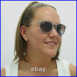 Ray-Ban Lunettes de Soleil Erika 4171 600068 Foncé Caoutchouc Sable Dégradé Brun